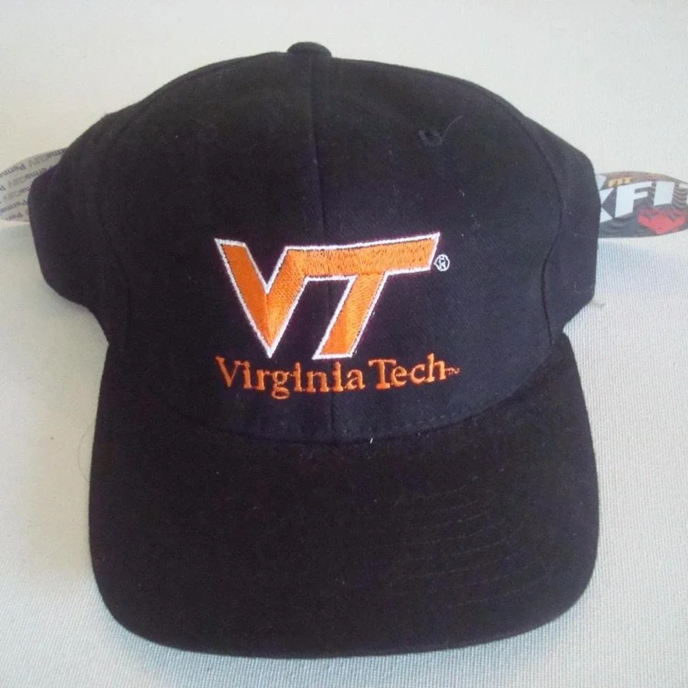 VIRGINIA TECH HOKIES LG/XL HAT CAP‎ VINTAGE 00S Y2K H5-2